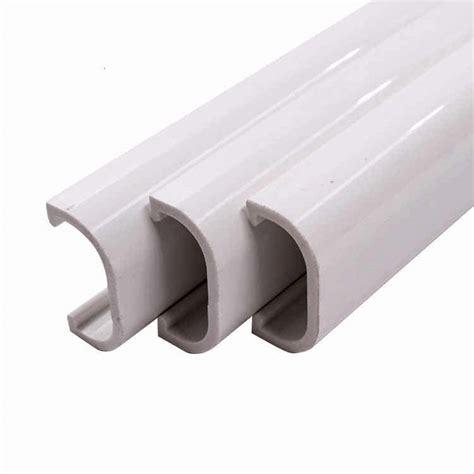 u shaped pvc channels